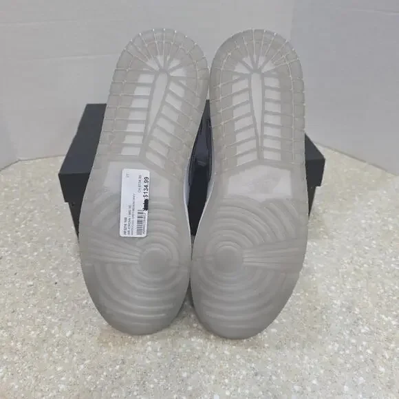 Nike Air Jordan 1 Mid SE White Medium Grey Cool Grey HF3216-100 Men's Size 11.5 - Picture 4 of 7